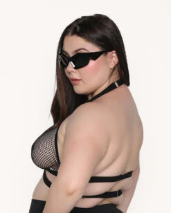 Rave On Fishnet Halter Top 12 Rave On Fishnet Halter Top -I Hear Raves Rave On Fishnet Halter Top C1 Ba