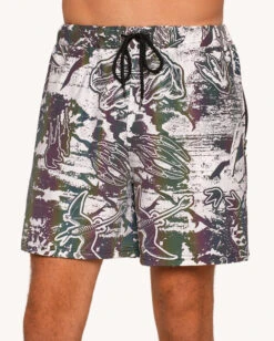 Reckless Men's Reflective Shorts