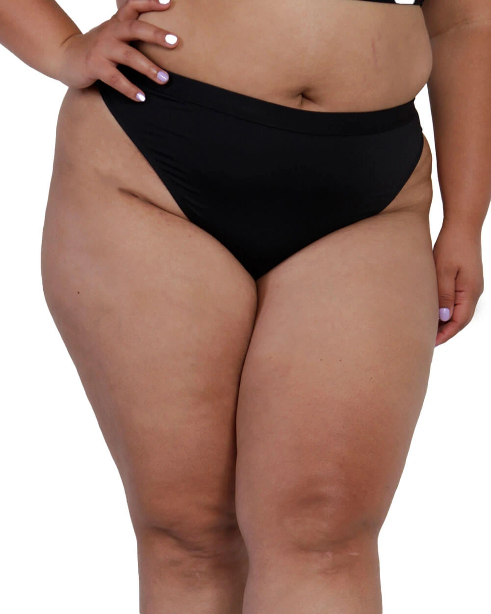 Recycled Fabric Malibu BB High Cut Bottoms 7 Recycled Fabric Malibu BB High Cut Bottoms - Image 5