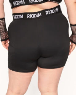 Riddim Shorts 12 Riddim Shorts -I Hear Raves Riddim Biker Shorts C1 Back