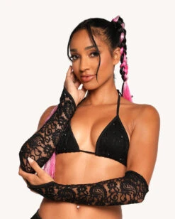Rogue Angel Lace Bikini Top And Sleeves