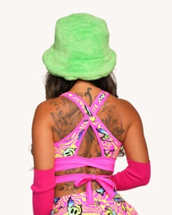 Rolita Couture X IHR Am I Tripping Cross Back Top -I Hear Raves Rolita Couture x iHR Am I Tripping Cross Back Back