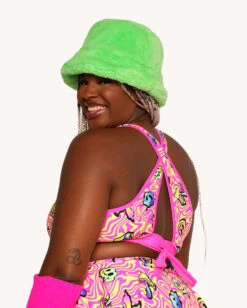 Rolita Couture X IHR Am I Tripping Cross Back Top -I Hear Raves Rolita Couture x iHR Am I Tripping Cross Back Top C1 Back