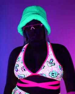 Rolita Couture X IHR Am I Tripping Cross Back Top -I Hear Raves Rolita Couture x iHR Am I Tripping Cross Back Top C1 Glow