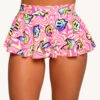 Rolita Couture X IHR Am I Tripping Micro Skort 1 Rolita Couture X IHR Am I Tripping Micro Skort -I Hear Raves Rolita Couture x iHR Am I Tripping Micro Skort Front