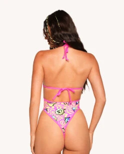 Rolita Couture X IHR Am I Tripping Punk Princess Bodysuit -I Hear Raves Rolita Couture x iHR Am I Tripping Punk Princess Bodysuit Back