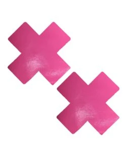Neva Nude Neon Cross Pasties -I Hear Raves SFR XF NS 1