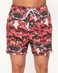 Secret Of Life Mushroom Camp Shorts