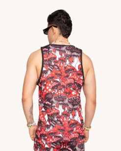 Secret Of Life Mushroom Tank -I Hear Raves Secret of Life Mushroom Tank Back