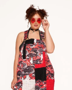 Secret Of Life Mushroom Unisex Overalls -I Hear Raves Secret of Life Mushroom Unisex Overalls C1 Front