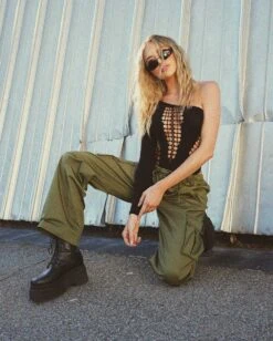 She's The Moment Bodysuit -I Hear Raves She s the Moment Bodysuit Black Lifetstyle