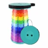 Sit Tight Portable Stool -I Hear Raves Sit Tight Retractable LED Stool