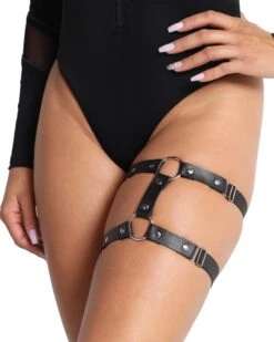 So Intense O-Ring Single Leg Garter