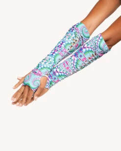 Spirit Of The Forest Bodysuit With Sleeves -I Hear Raves Spirit of the Forest Bodysuit with Sleeves Detail