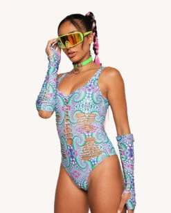 Spirit Of The Forest Bodysuit With Sleeves