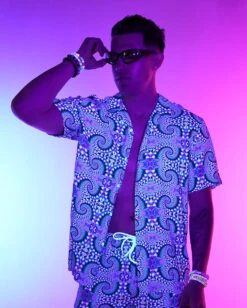 Spirit Of The Forest Camp Shirt -I Hear Raves Spirit of the Forest Camp Shirt UV