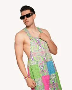 Spirit Of The Forest Overalls -I Hear Raves Spirit of the Forest Overalls Detail