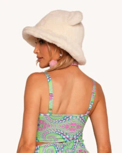 Cutesy Wootsy Bear Bucket Hat -I Hear Raves Spirit of the Forest Top Back 1
