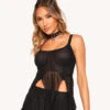 Stir Up Drama Mesh Top -I Hear Raves Stir Up Drama Mesh Top Front