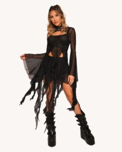 Stir Up Drama Mesh Top -I Hear Raves Stir Up Drama Mesh Top Full 1