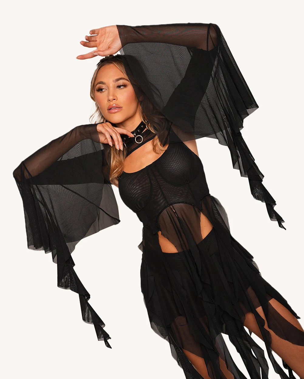 Stir Up Drama Mesh Ultra Crop Top 3 Stir Up Drama Mesh Ultra Crop Top