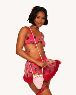 In Season Strawberry Top 9 In Season Strawberry Top -I Hear Raves Strawberry Orchard Crossbody Bag Full