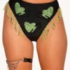 Sunflowerraver X IHR Get Bent Festival Bottoms -I Hear Raves Sunflowerraver x iHR Get Bent Festival Bottoms Front