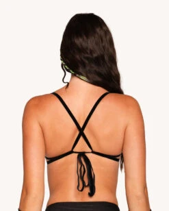 Sunflowerraver X IHR Get Bent Festival Bra -I Hear Raves Sunflowerraver x iHR Get Bent Festival Bra Back