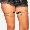 Sunflowerraver X IHR Get Bent Pair Leg Garters -I Hear Raves Sunflowerraver x iHR Get Bent Leg Garter Pair Front2