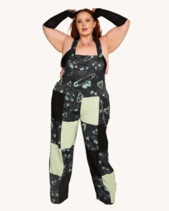 Sunflowerraver X IHR Get Bent Overalls -I Hear Raves Sunflowerraver x iHR Get Bent Overalls C1 Full