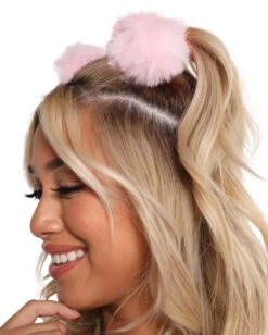Sweet Talk Furry Hair Ties -I Hear Raves Sweet Talk Furry Hair Ties BabyPink Front 300af421 da43 4869 bac0 0ff2e5bc9b8c