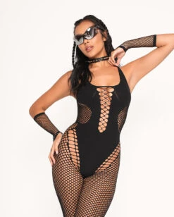 Techno Takeover Jumpsuit 12 Techno Takeover Jumpsuit -I Hear Raves Techno Takeover Jumpsuit Detail