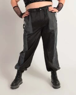 Time 2 Get Lit Rainbow Reflective Cargo Joggers -I Hear Raves Time2GetLitRainbowReflectiveCargoJoggers C1 Front a30bef8f 30b5 43dd 8829 1392a5770897