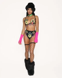 Tripp Out Festival Bra -I Hear Raves Tripp Out Carnival Bra Full 1