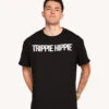 Trippie Hippie Oversized Tee -I Hear Raves Trippie Hippie Oversized Tee Front