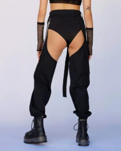 Darkest Hours Chain Chaps -I Hear Raves Unisex Darkest Hours Chain Chaps Back