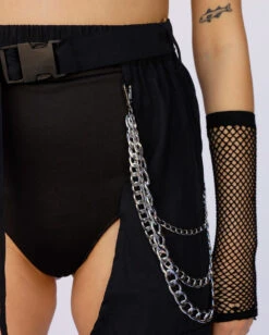 Darkest Hours Chain Chaps -I Hear Raves Unisex Darkest Hours Chain Chaps Detail