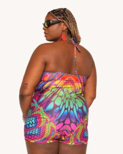 Viper Vision Braided Romper -I Hear Raves Viper Vision Braided Romper C1 Back
