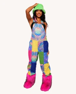 Viper Vision Unisex Overalls -I Hear Raves Viper Vision Overalls Front