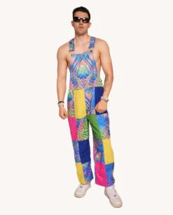 Viper Vision Unisex Overalls -I Hear Raves Viper Vision Overalls Mens Full