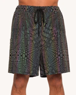 Viper Vision Rainbow Reflective Men's Shorts 9 Viper Vision Rainbow Reflective Men's Shorts -I Hear Raves Viper Vision Rainbow Reflective Men s Shorts Front fbc6a4a0 2392 4081 8b90 dc62d000e33d