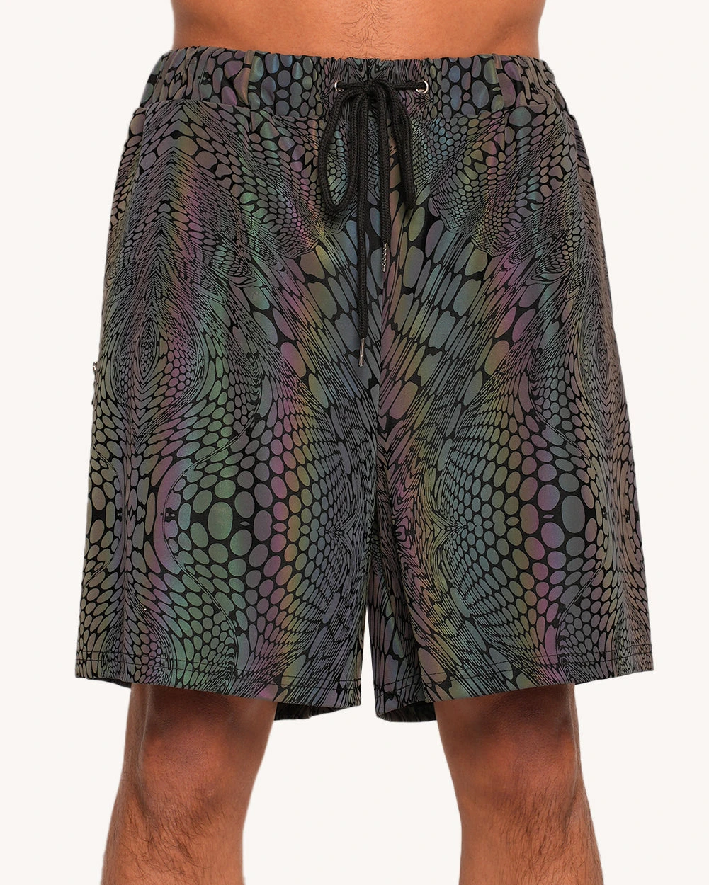 Viper Vision Rainbow Reflective Men's Shorts 5 Viper Vision Rainbow Reflective Men's Shorts - Image 3
