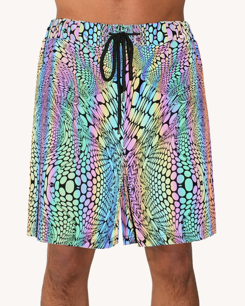 Viper Vision Rainbow Reflective Men's Shorts 3 Viper Vision Rainbow Reflective Men's Shorts