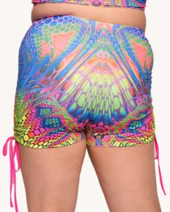 Viper Vision Ruched Shorts 15 Viper Vision Ruched Shorts -I Hear Raves Viper Vision Ruched Shorts C1 Back