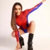 Web Slinger Spider Bodysuit Costume -I Hear Raves Web Slinger Spider Bodysuit Costume Lifestyle