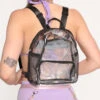 Weekend Bender Anti-Theft Clear Hydration Pack -I Hear Raves Weekend Bender Clear Hydration Pack w Back Pocket Front