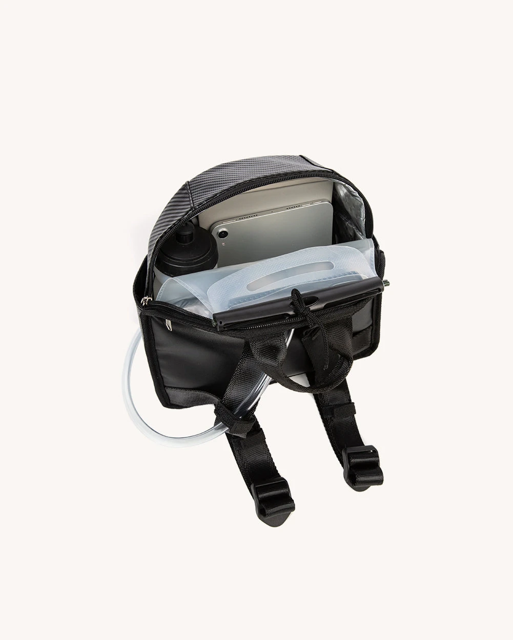 Glitch In The System Anti-Theft Silver Reflective Hydration Pack 6 Glitch In The System Anti-Theft Silver Reflective Hydration Pack - Image 4