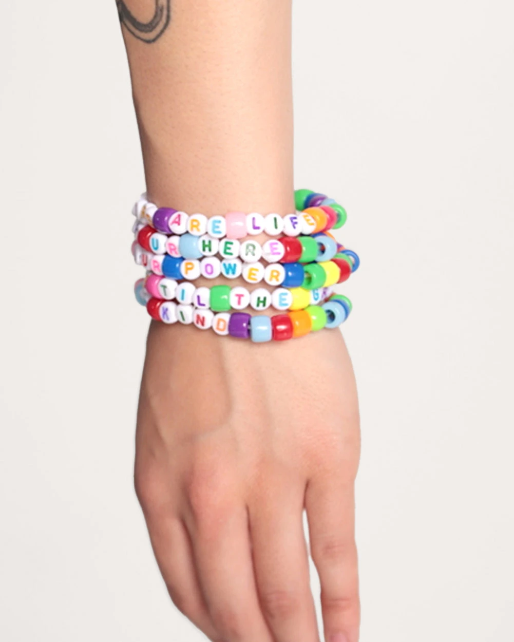 Rave To The Grave Kandi Bracelet Set 4 Rave To The Grave Kandi Bracelet Set - Image 2